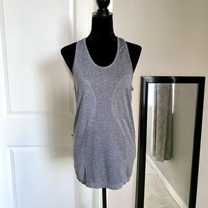 Zyia Fog Copper Charged Tank Grey Women’s Size Large New Workout Casual